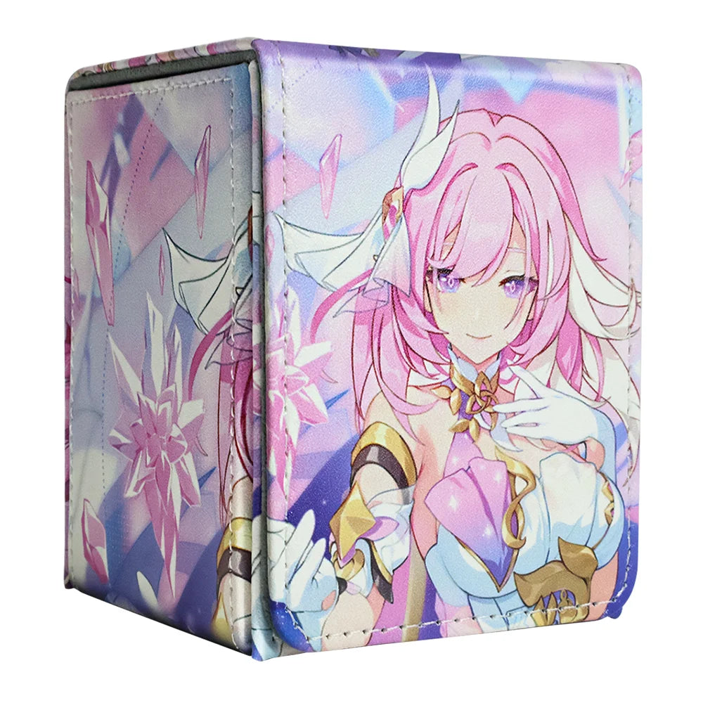 Premium Imitation Leather Trading Card Bag Holds 100+ TCG Cards Compact