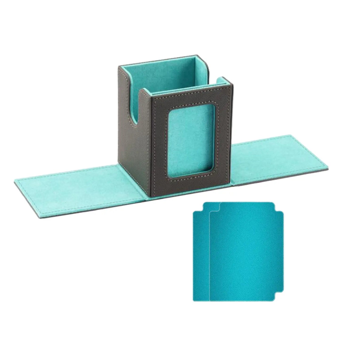 Trading Card Deck Box Premium Magnetic Closure Holds 100+ Cards Organizer