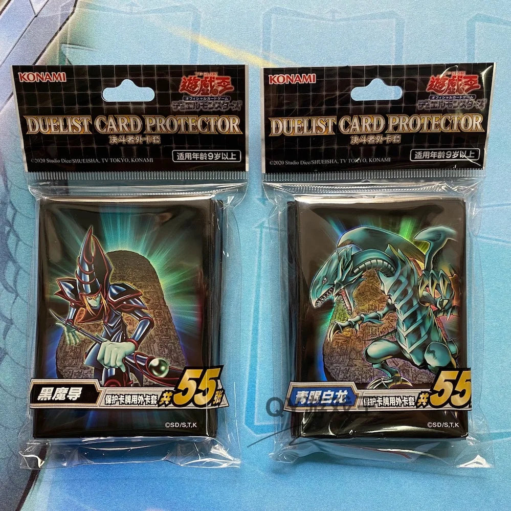 Yugioh Red-Eyes Black Dragon Dark Magician Card Sleeves Protector Case