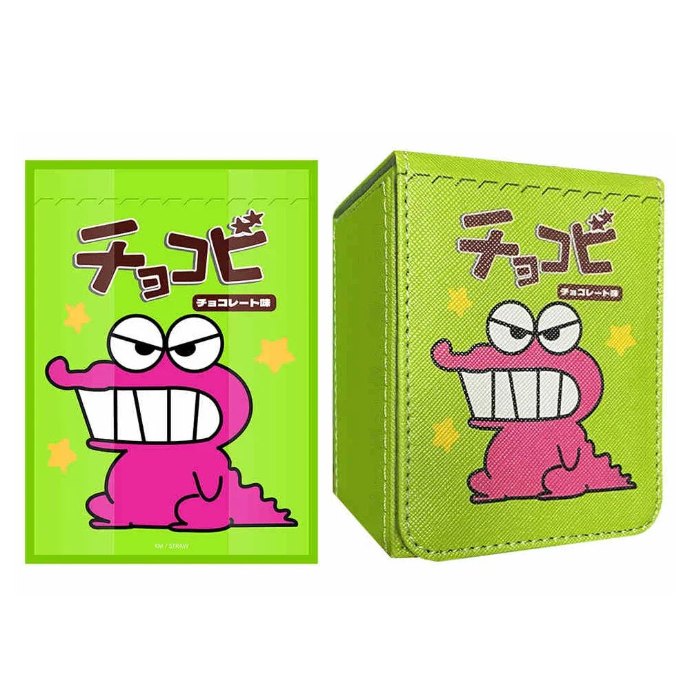 DIY Crayon Shin-Chan Waniyama San PTCG Card Storage Box Anime Gift