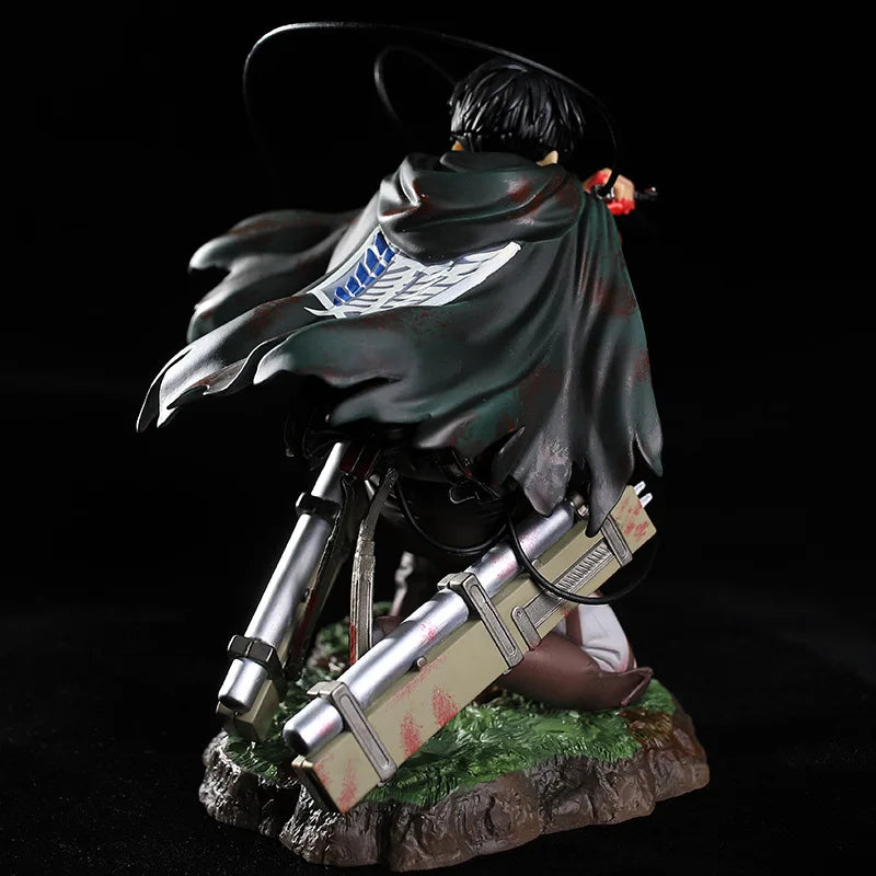 Anime Attack on Titan Levi Ackerman PVC Action Figure Model Toy