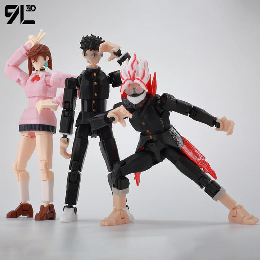 **** 9L3D Dandadan Heroes AyaseMomo Titan13 Multi-Jointed Anime Action Figure