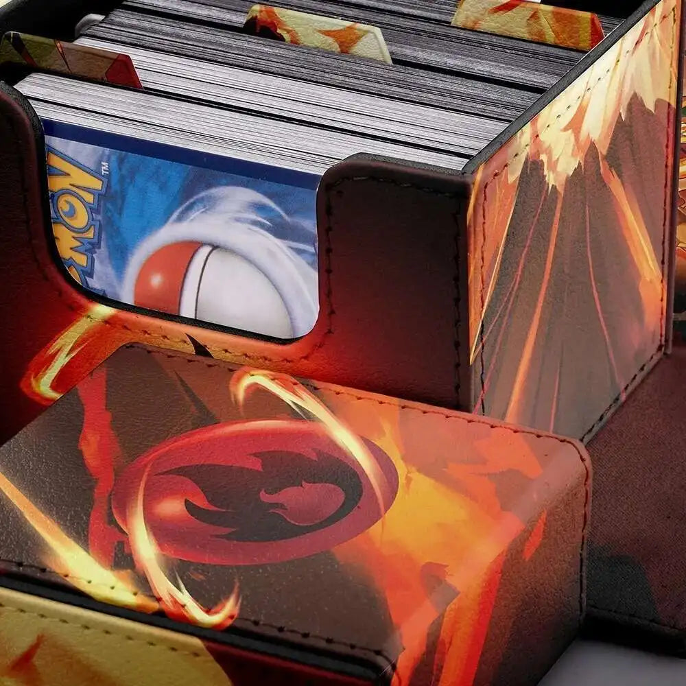 AnimeSnacks Deck Box Card Organizer MTG TCG Baseball Card Holder Case
