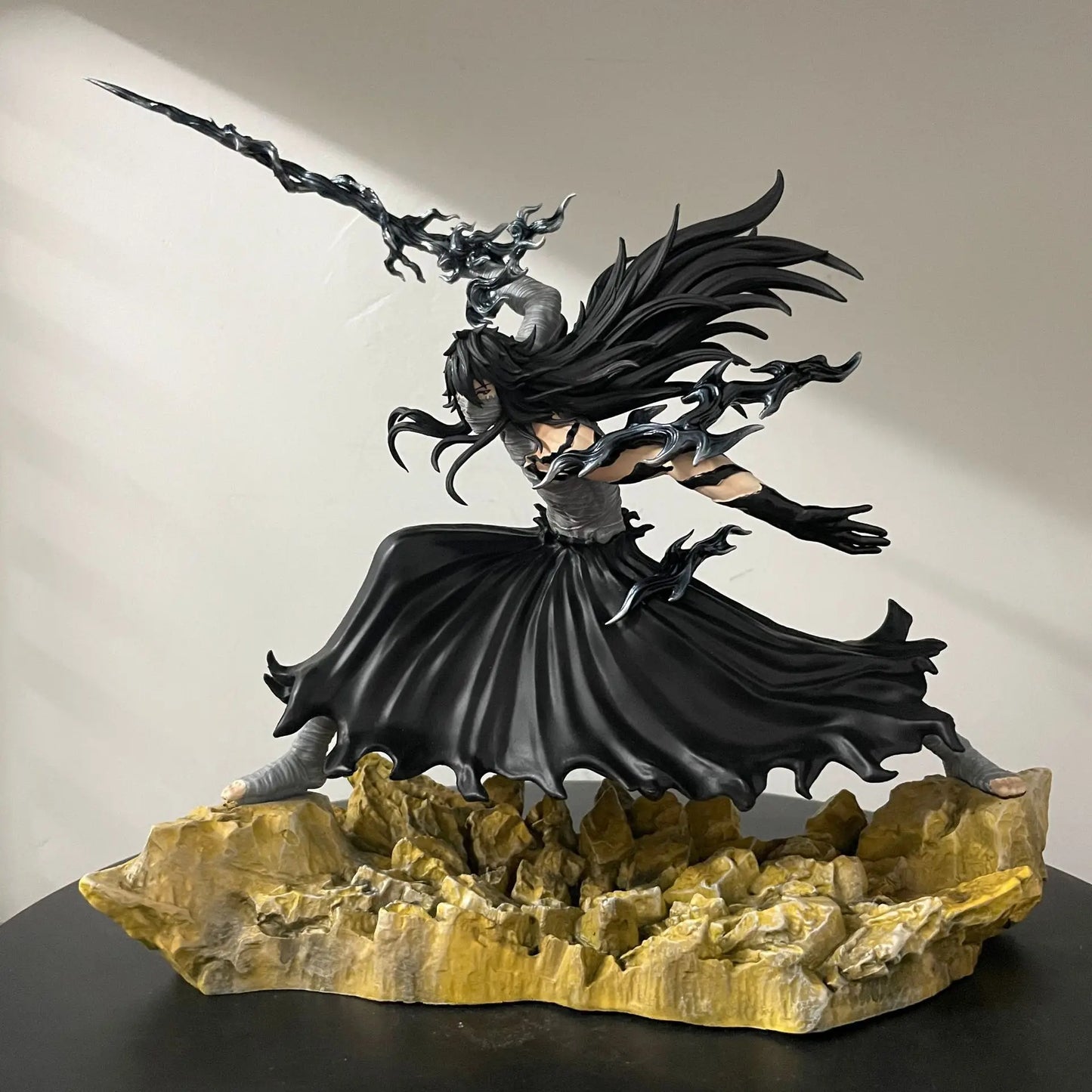 **** Bleach Ichigo Hollowfied Action Figure 23cm Getsuga Tensho Collectible Toy