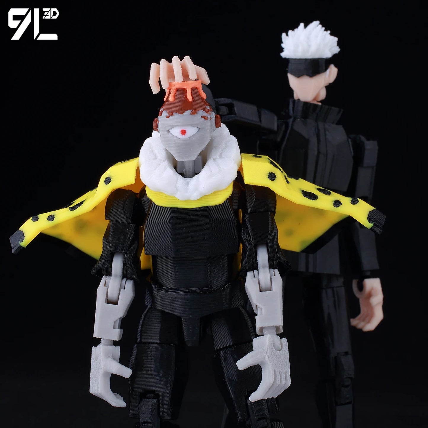**** 9L3D Printed Jujutsu Kaisen Action Figures Sukuna Yuji Yuta Gojo