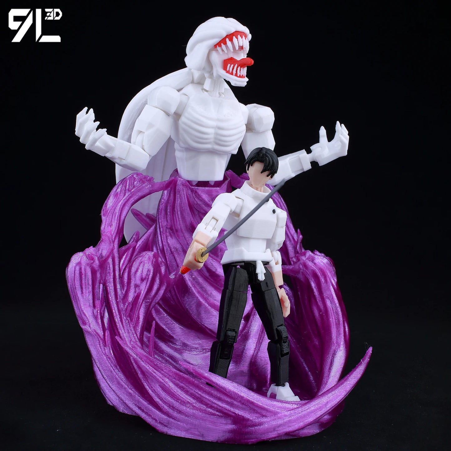 **** 9L3D Printed Jujutsu Kaisen Action Figures Sukuna Yuji Yuta Gojo