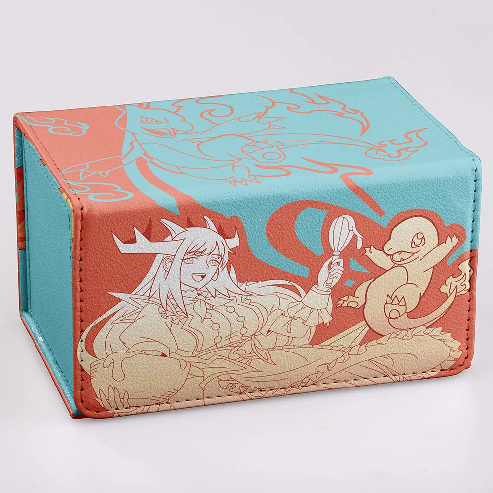 Diy Yu-Gi-Oh Dragonmaid Card Storage Box Anime TCG Protection Gift