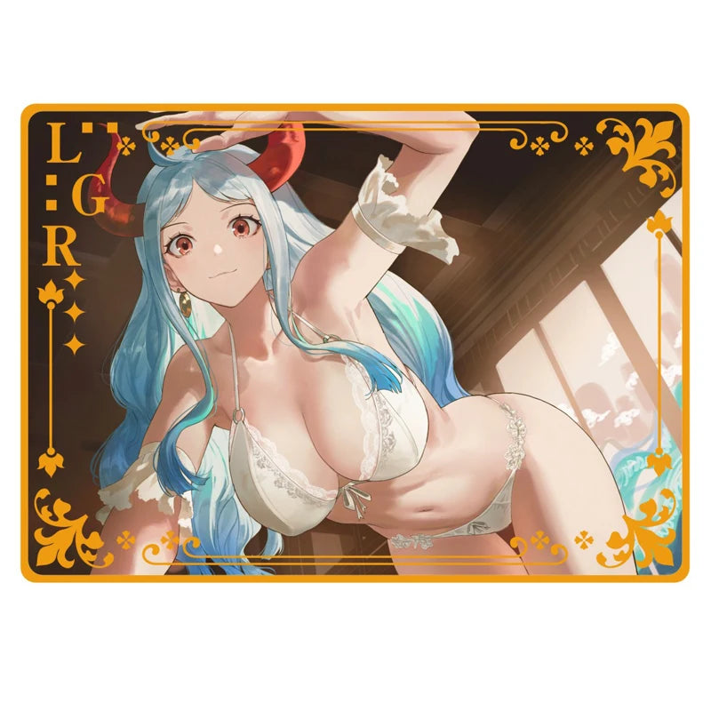 Goddess Story Metal Card Anime Swimwear Girl Collection
