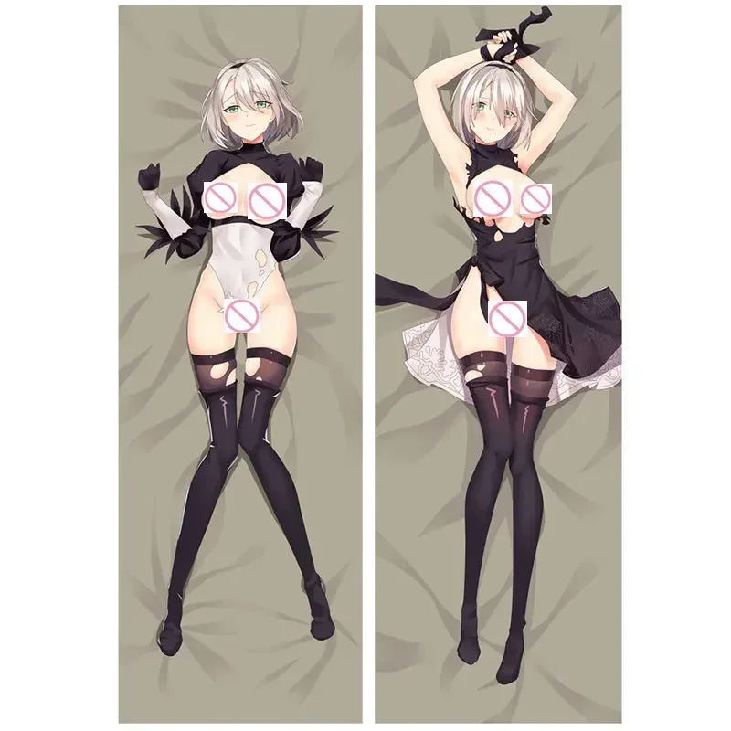 WAIFU Anime NieR:Automata Decorative Pillow Case YoRHa Type A 9S Cover