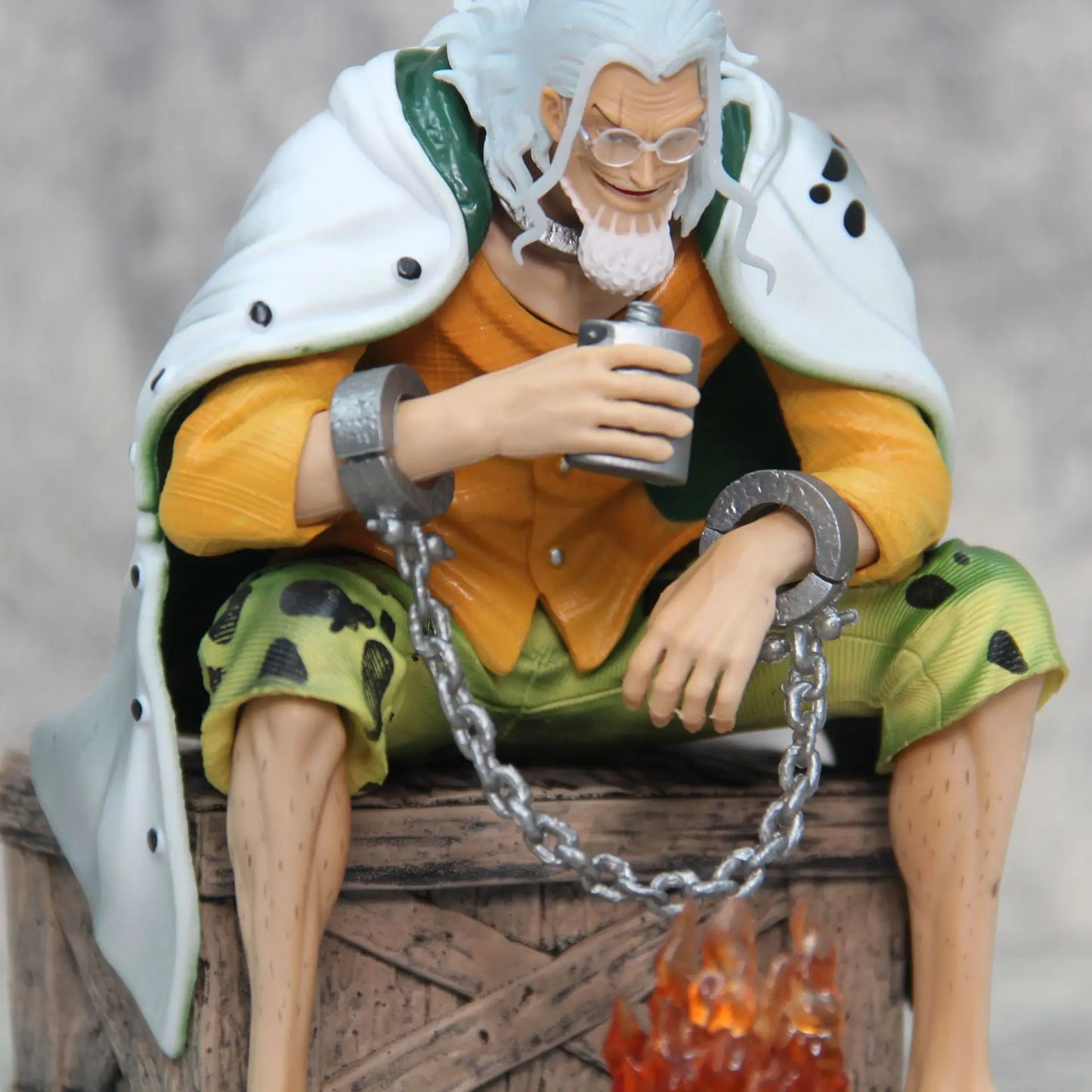 5.9" Silvers Rayleigh Figure – One Piece PVC Sitting Pose Statue