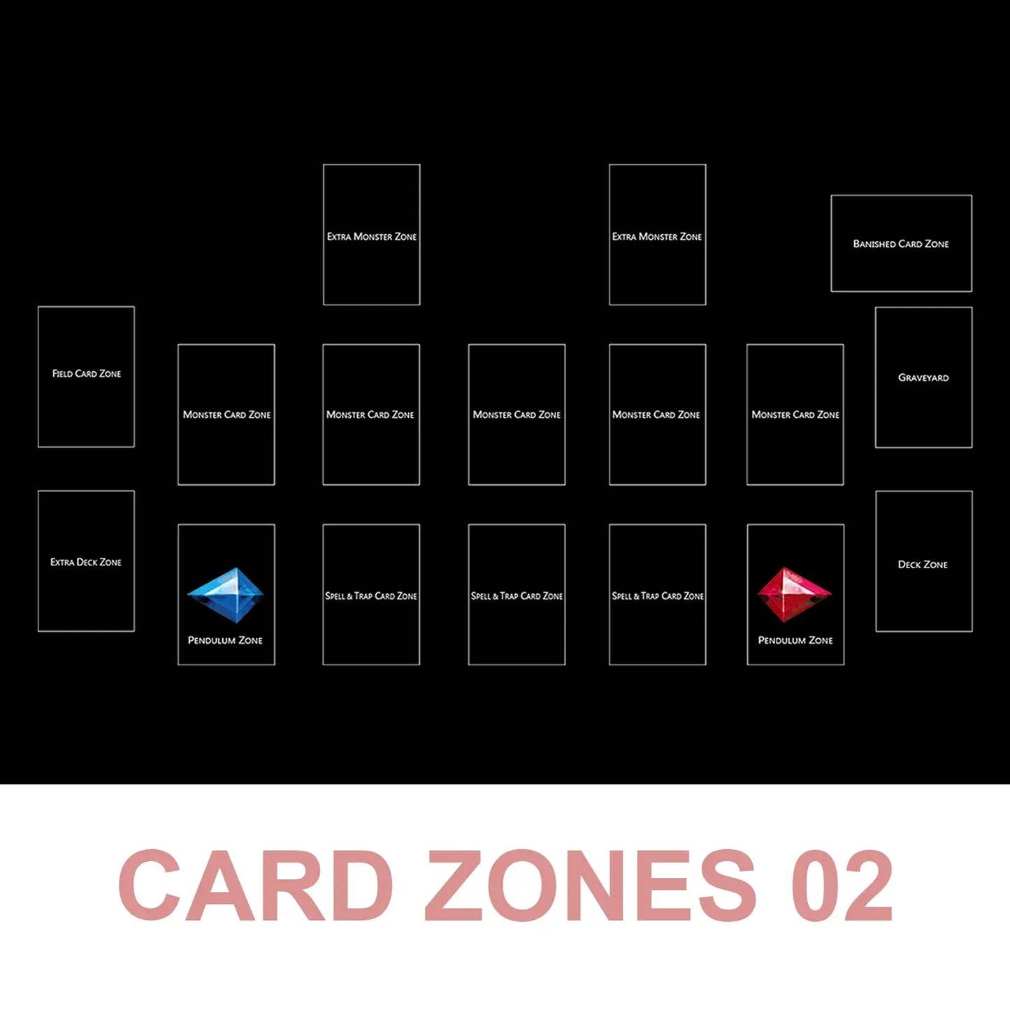 YuGiOh Dark Magician Girl TCG Playmat Rubber Mouse Pad Gaming Mat