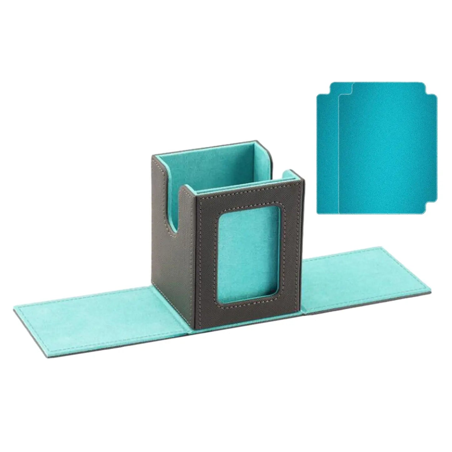 Trading Card Deck Box Premium Magnetic Closure Holds 100+ Cards Organizer