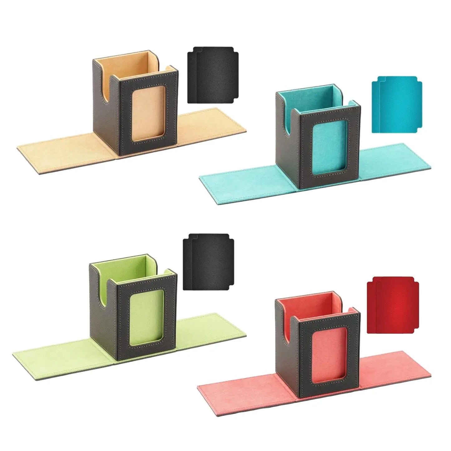 Trading Card Deck Box Premium Magnetic Closure Holds 100+ Cards Organizer