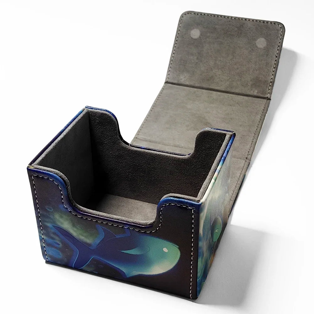 Yugioh Card Storage Box Mermail Abyssrhine Atlantean Spirit Deck Box