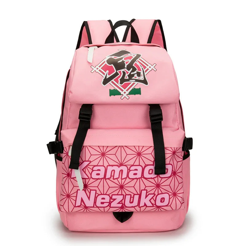 Demon Anime Waterproof Sport Backpack Gym Bag for Travel and Fitness