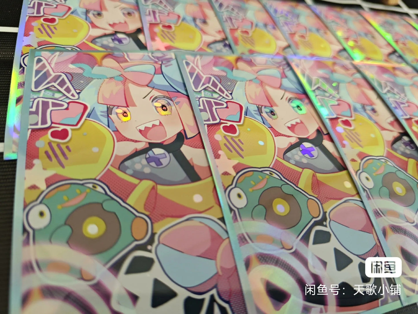 Pokemon Lono Deck Box Cute Anime Girl PTCG Trading Card Storage Case