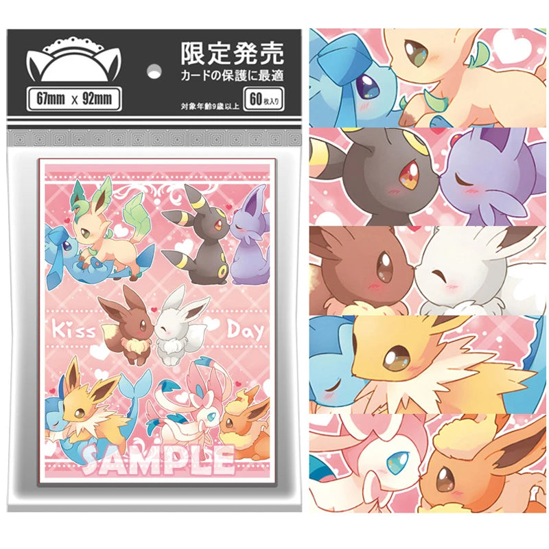 Pokemon Lono Deck Box Cute Anime Girl PTCG Trading Card Storage Case