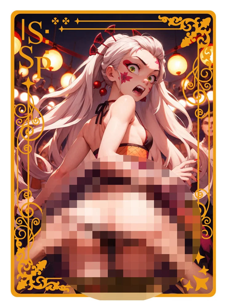 Goddess Story Metal Card Anime Swimwear Girl Collection