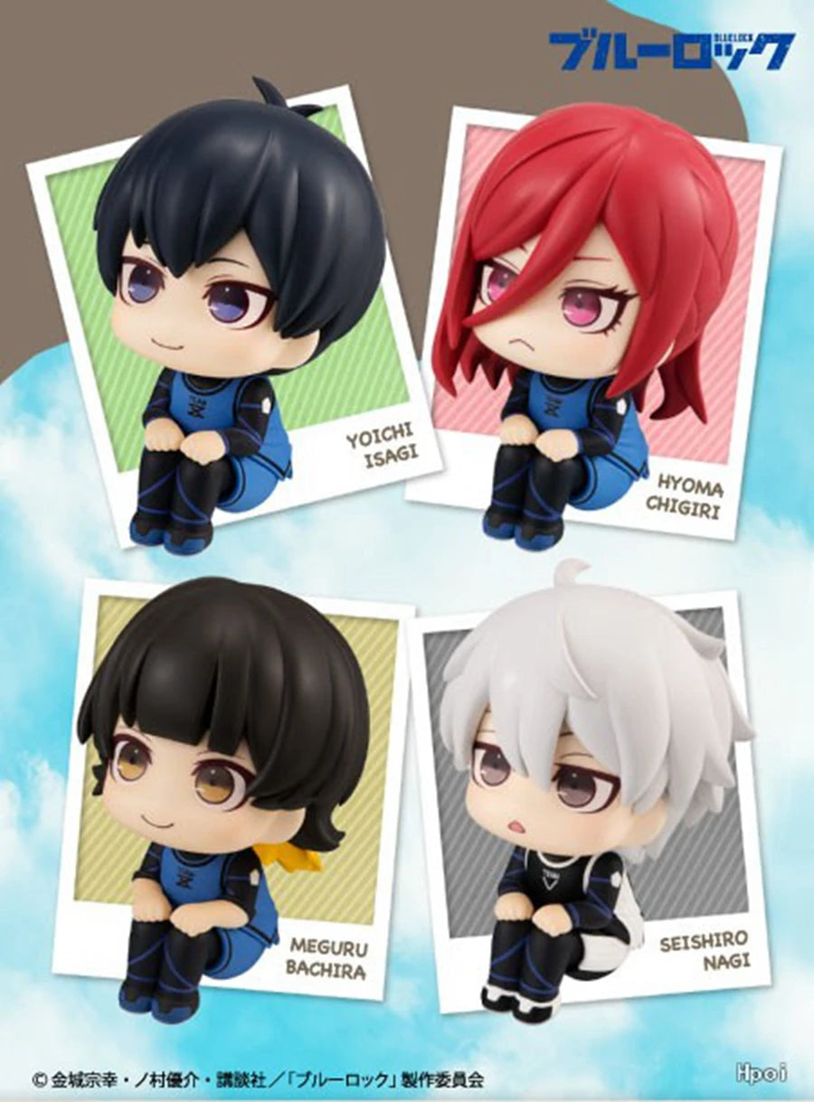 10cm Blue Lock Anime Figure Isagi Yoichi Nagi Seishiro Bachira Meguru
