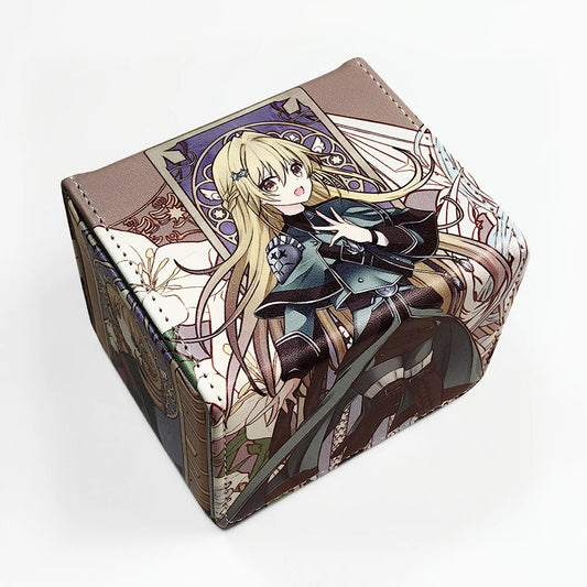 Yugioh Exorsister Figures Elise Stella Deck Box Yu-Gi-Oh! TCG Storage