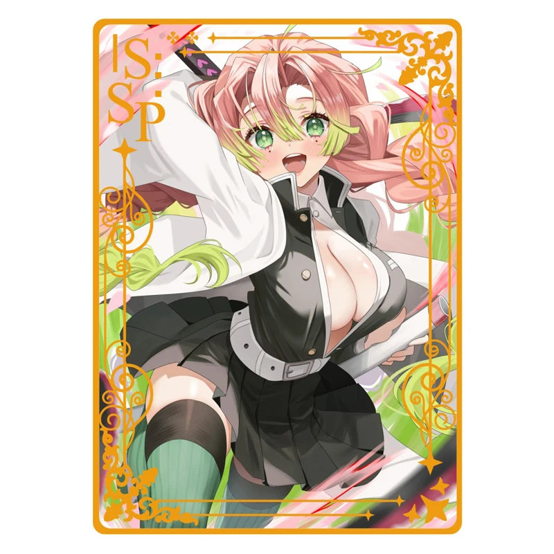 Goddess Story Metal Card Anime Swimwear Girl Collection