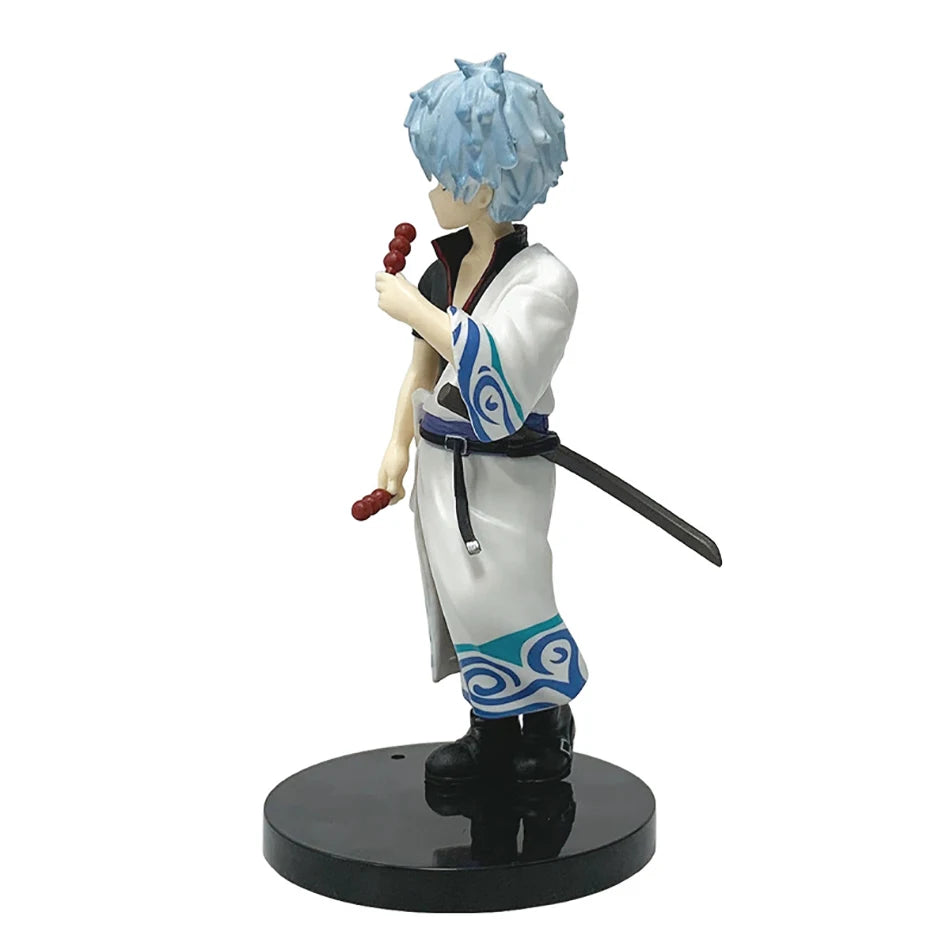 Gintama Sakata Gintoki Katsura Kotaro PVC Statue Anime Collectible