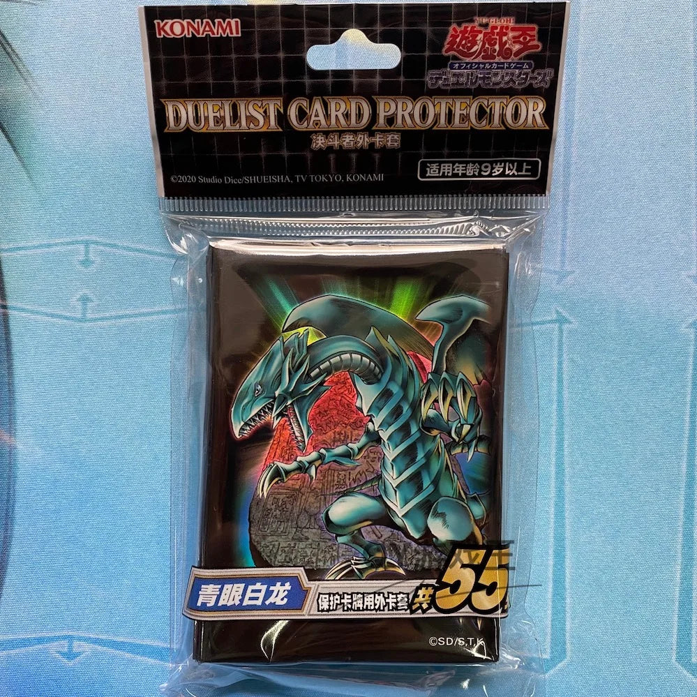 Yugioh Red-Eyes Black Dragon Dark Magician Card Sleeves Protector Case