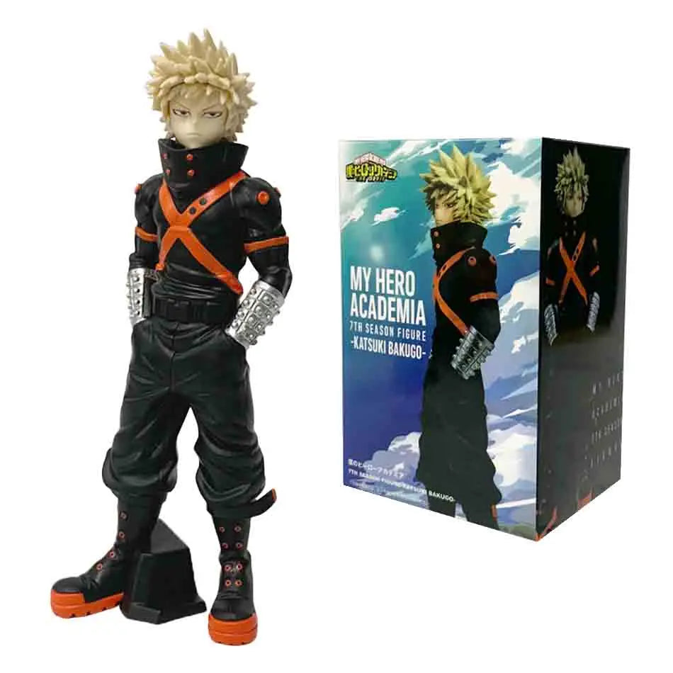 **** 10cm Q Version My Hero Academia Figures Midoriya Bakugou Ochaco Kids Gift