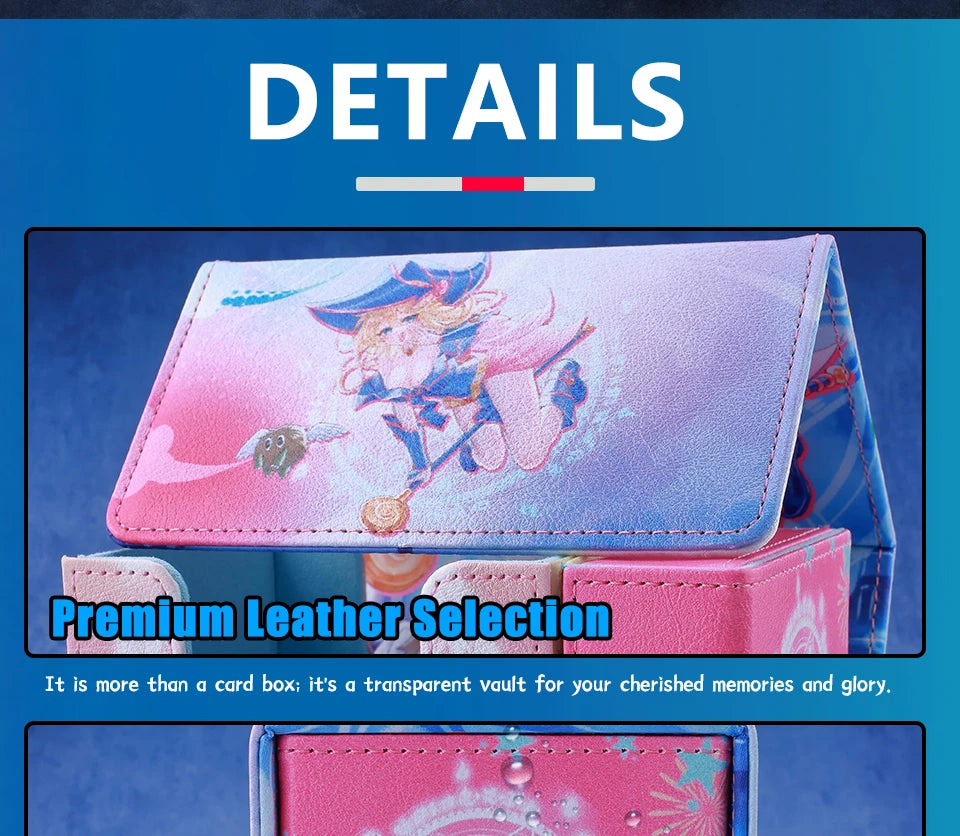 Gacha Dark Magician Girl Deck Box Dicewinder for YGO TCG Card Storage