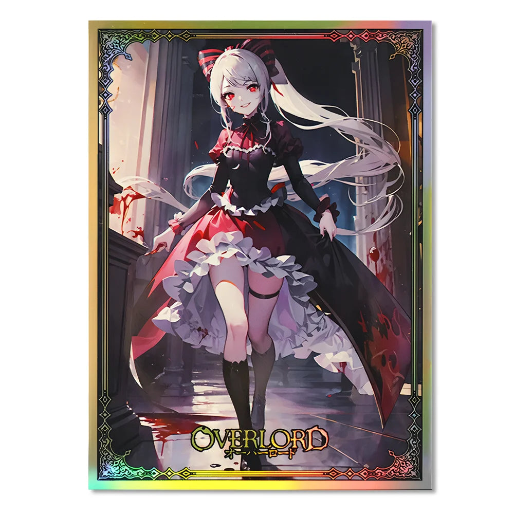 60PCS Shalltear Card Sleeves Inner Protectors for TCG MTG