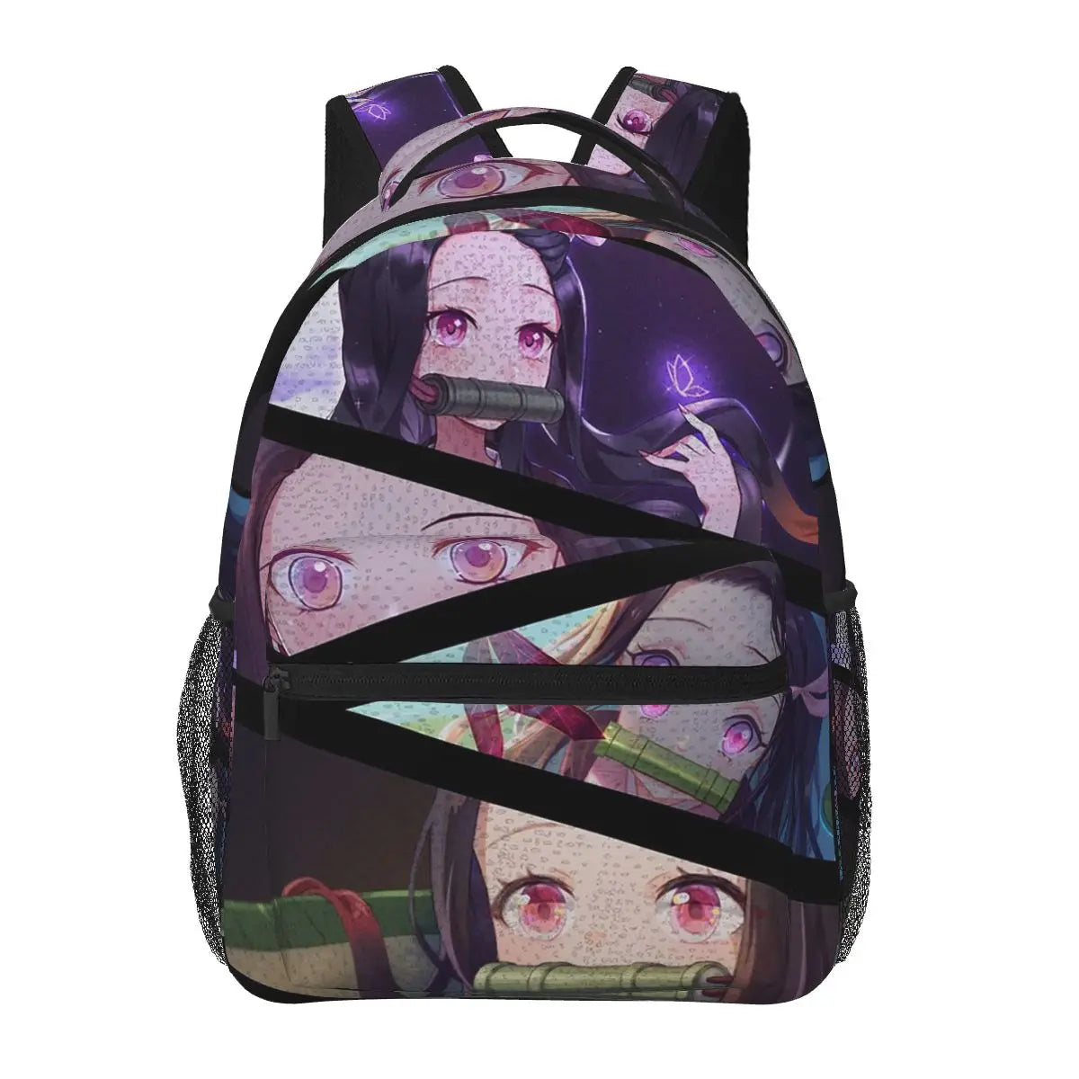 Nezuko Kimono Demon Slayer Anime Backpack Kids School Travel Rucksack