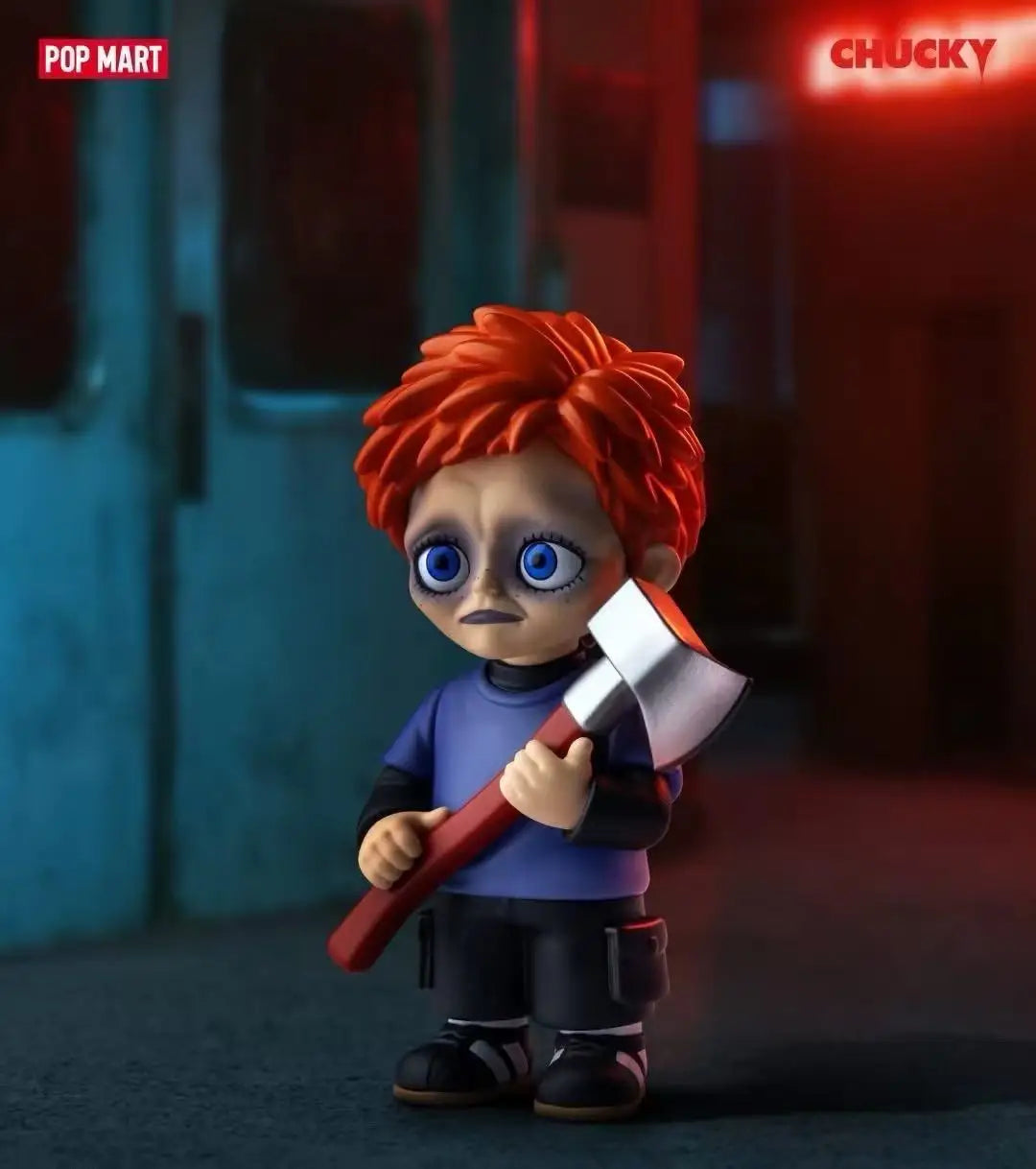 **** POPMART Chucky Ghost Return Series Blind Box Anime Figure Halloween Gift