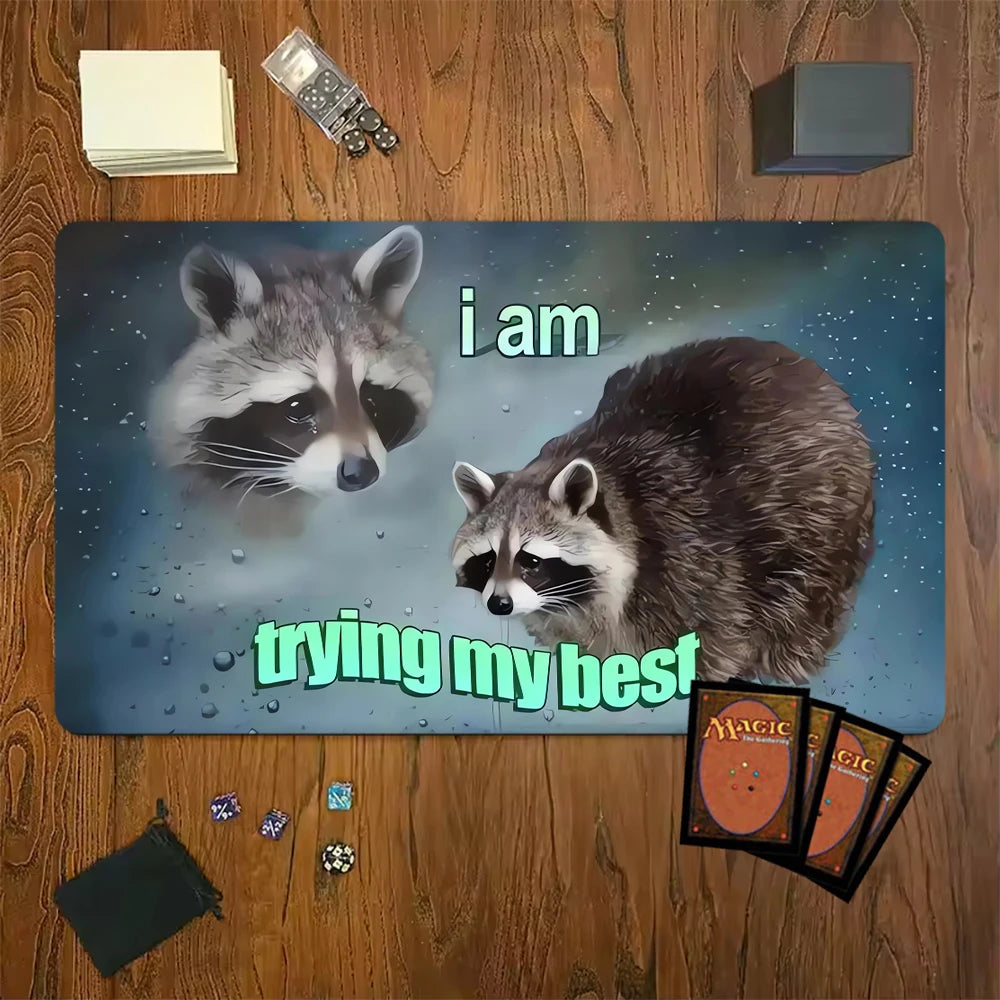 **** Card Game MTG Playmat Mouse Pad Non-Slip for MTG TCG CCG RPG Trading