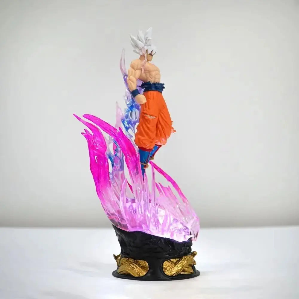 24cm Anime Dragon Ball Son Goku Ultra Instinct Action Figure Model Gift