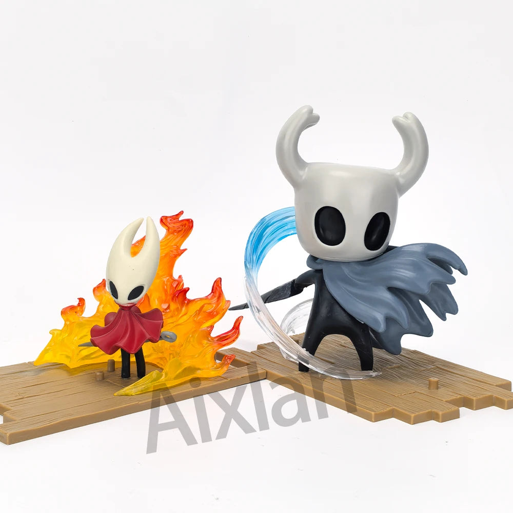 **** 2pcs Hollow Knight Anime Game Figure PVC Collectible Action Model Gift