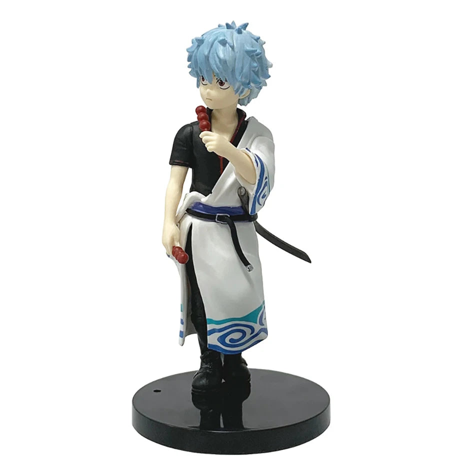 Gintama Sakata Gintoki Katsura Kotaro PVC Statue Anime Collectible