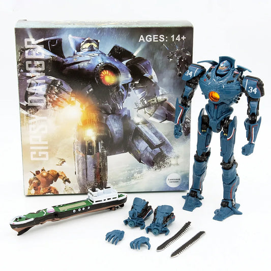 Pacific Rim Gipsy Danger Crimson Typhoon Action Figure Model Kit Collectible