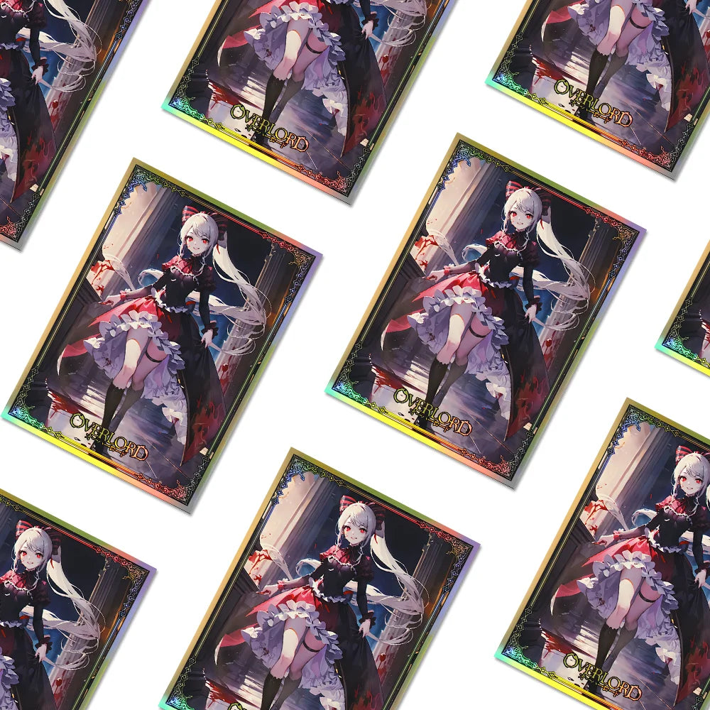 60PCS Shalltear Card Sleeves Inner Protectors for TCG MTG