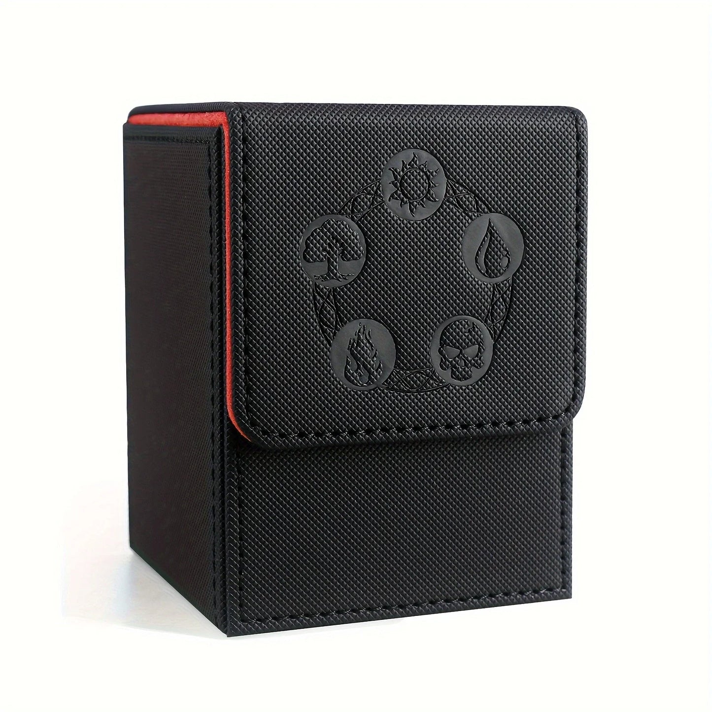 100+ Card Deck Box PU Leather Magnetic Case for TCG MTG Pokémon Yugioh