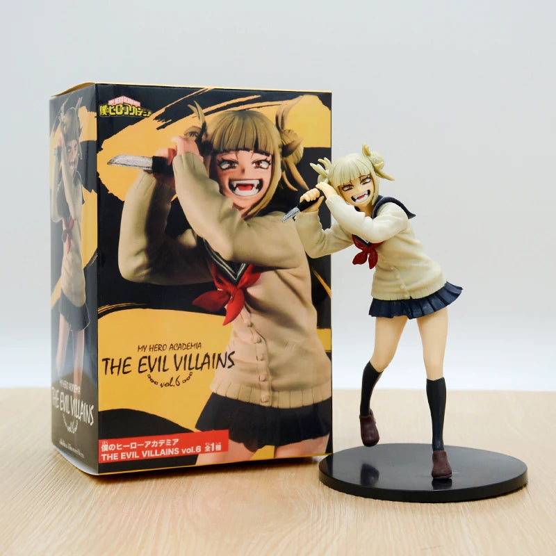 17cm My Hero Academia Toga Himiko PVC Figure Cute Action Figure Collectible