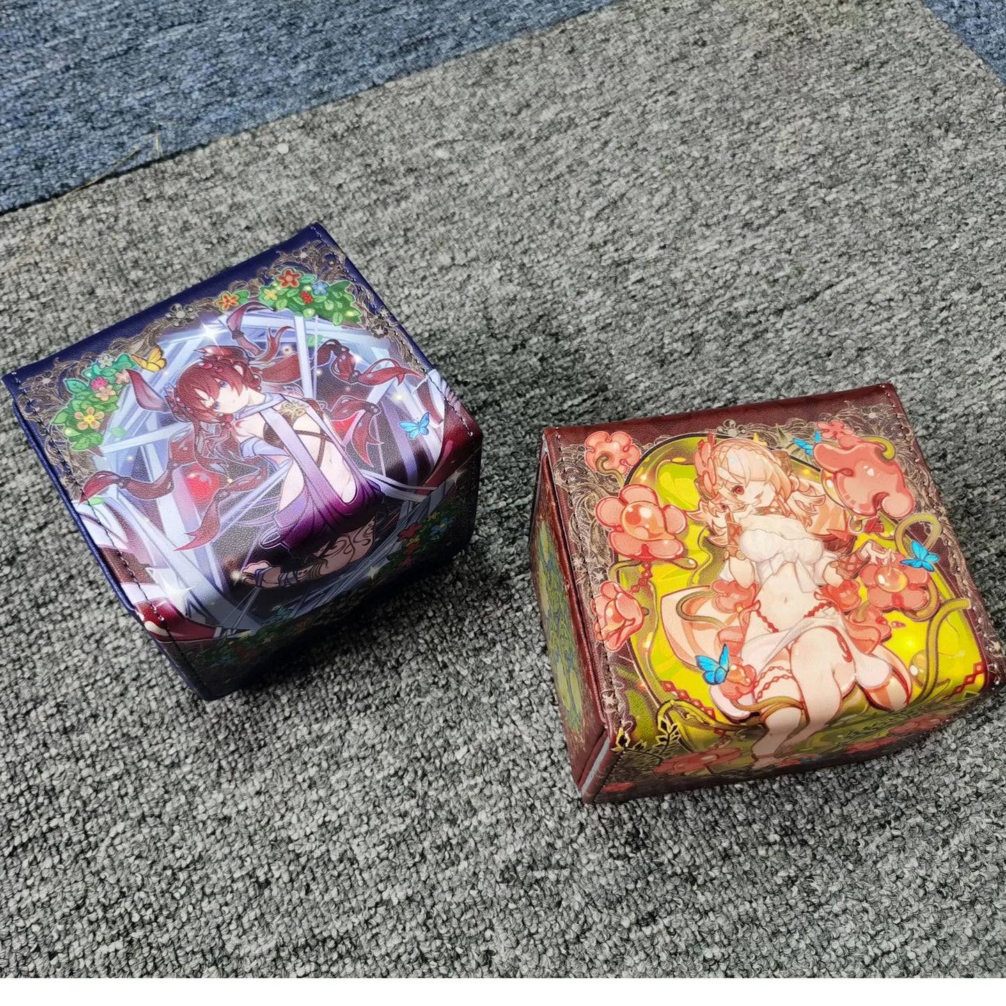 Yugioh El Shaddoll Wendigo Deck Box Yu-Gi-Oh! Trading Card Case