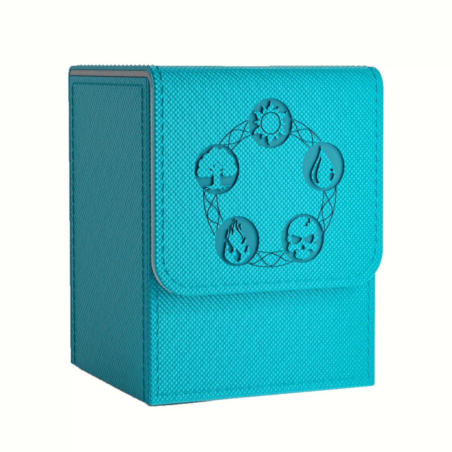 100+ Card Deck Box PU Leather Magnetic Case for TCG MTG Pokémon Yugioh