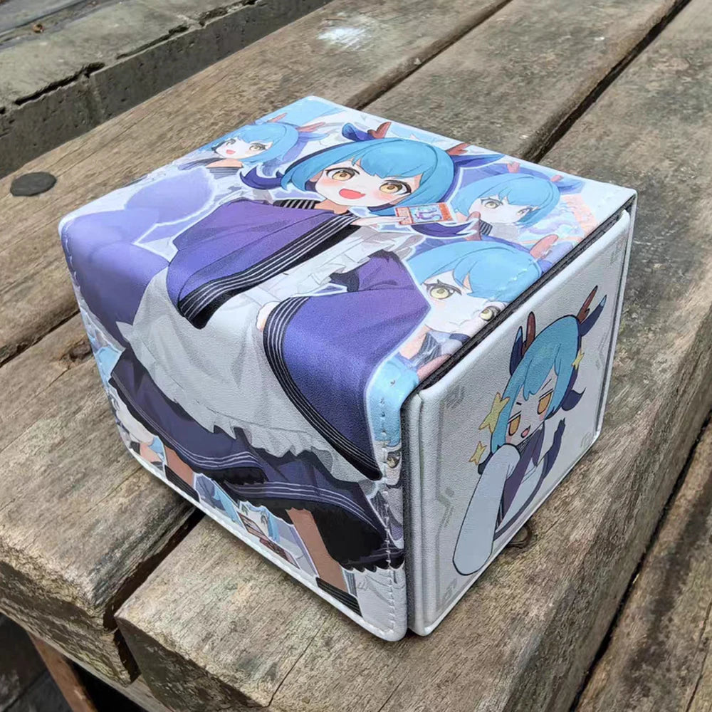 Yugioh Traptrix Sera Deck Box PU Leather Game Storage TCG Cards 100+