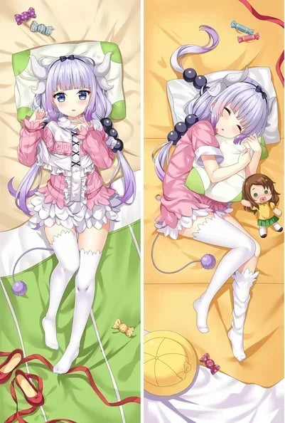 WAIFU Anime Kobayashi-san Chi No Maid Dragon Dakimakura Pillow Case