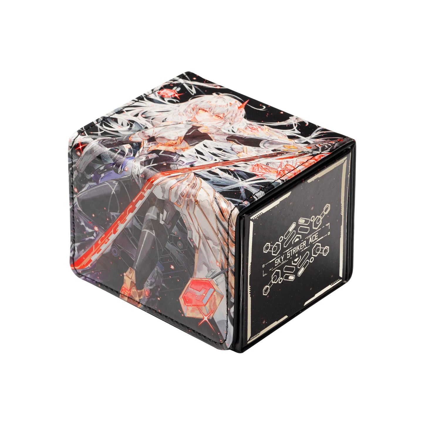 Yugioh Blazing Cartesia Virtuous Deck Box Trading Cards Storage PU Leather