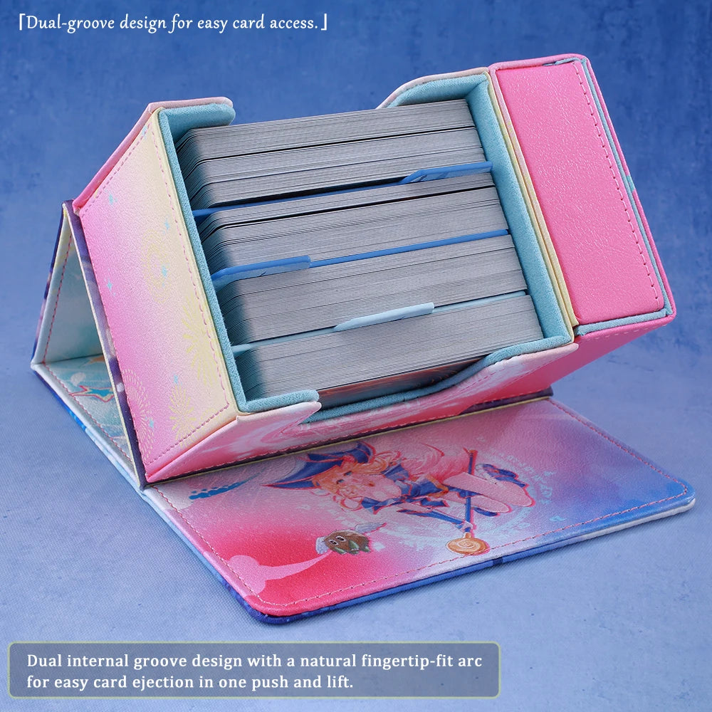 Gacha Dark Magician Girl Deck Box Dicewinder for YGO TCG Card Storage