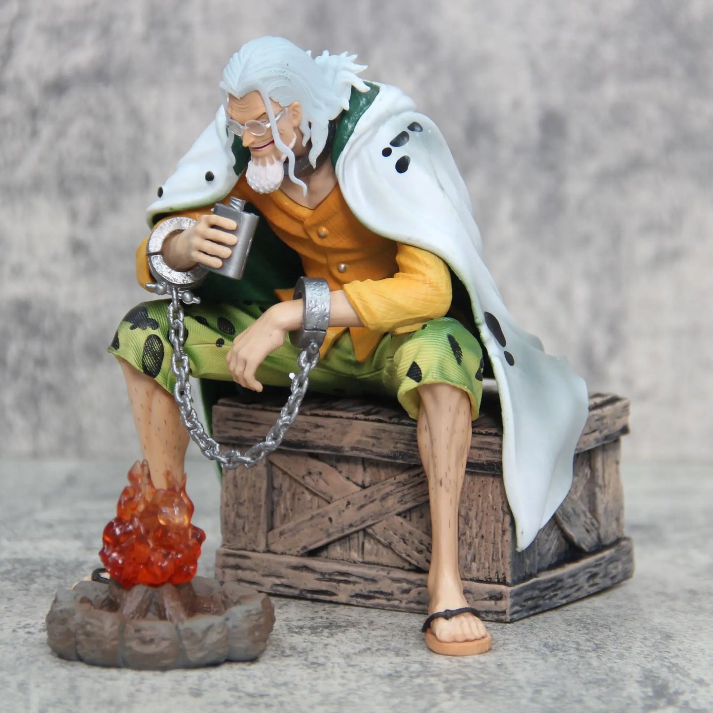 5.9" Silvers Rayleigh Figure – One Piece PVC Sitting Pose Statue