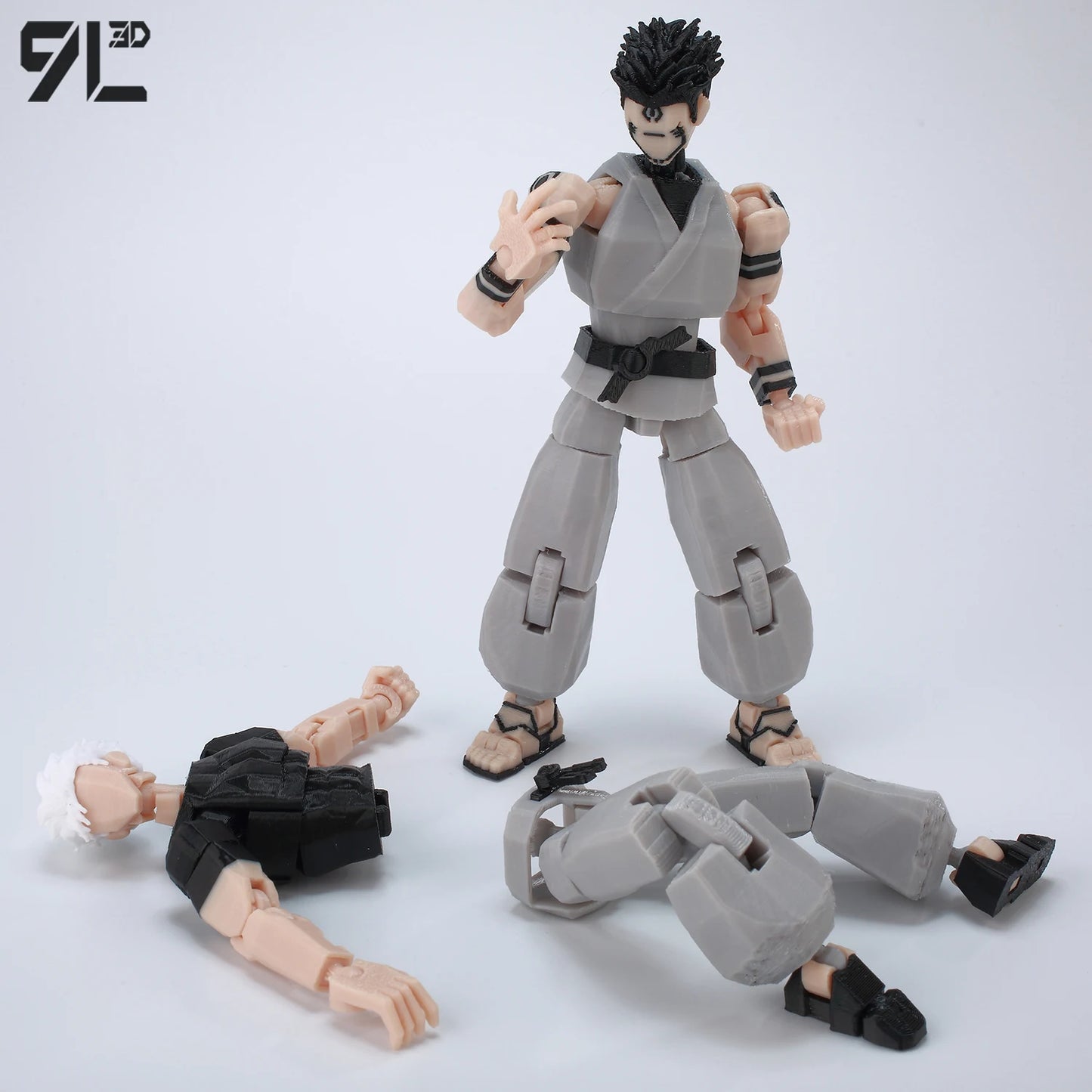 **** 9L3D Printed Jujutsu Kaisen Action Figures Sukuna Yuji Yuta Gojo