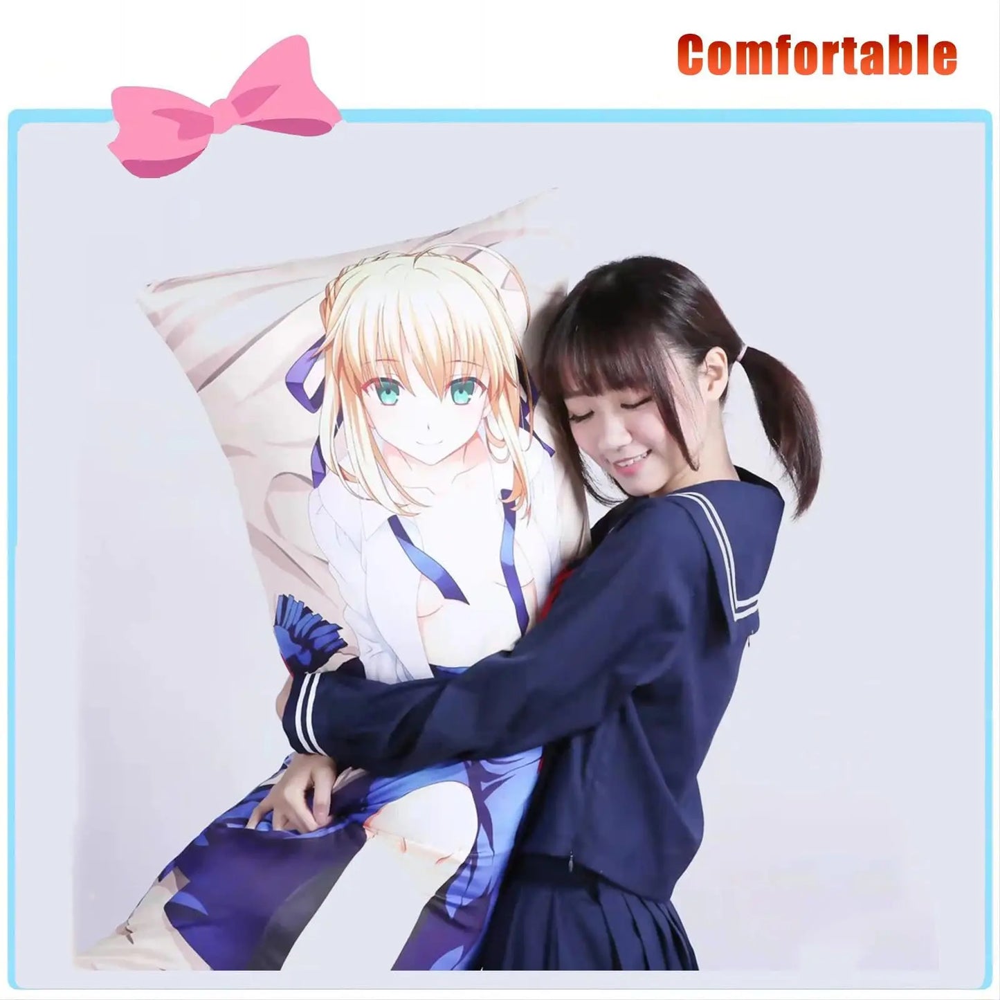 WAIFU Zenless Zone Zero Ellen Joe Dakimakura Pillowcase Anime Cushion