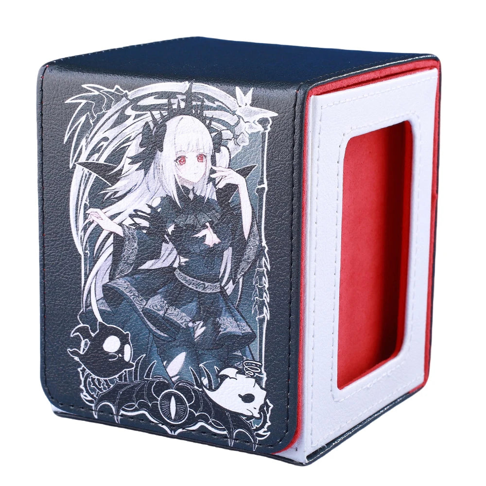 The Lightless Shadow Yugioh TCG Deck Box Magnetic PU Leather Storage